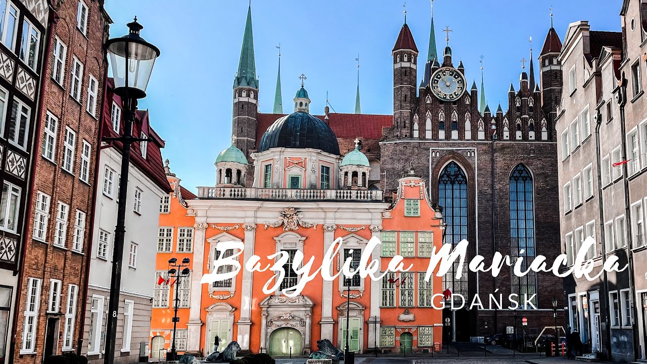 POLSKA 🇵🇱 | GDAŃSK |  Bazylika Mariacka wnętrza i unikatowe dzieła sztuki ~  [4K] PL/EN