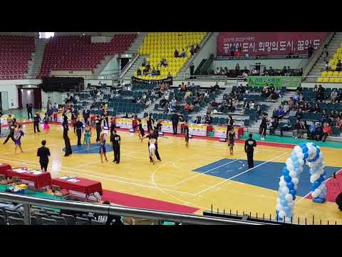 제15회 구미시장배 전국 댄스스포츠 경기대회   댄스스포츠 아마추어 예선 heat1 룸바
