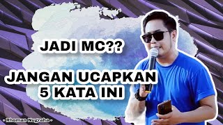 ' 5 KESALAHAN KATA YANG SERING DI UCAPKAN MC ' #SISIEMSI