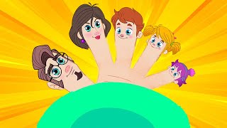 baby shark finger family wheels bus top 3 songs kids sing