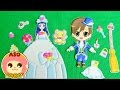 Maho girls PreCure♥Let's talk using stickers! 〜Riko's daily life 〜 Kids Anime Toy ASOBOOM!