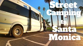 4 Days 'Stealth Camping'   in Santa Monica | Class B RV | Airstream Interstate