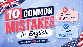 📌 Common Mistakes in English You Should Stop Making!