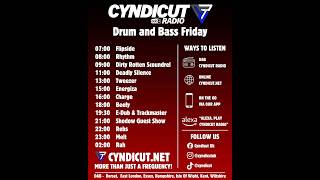 DnB Friday on Cyndicut radio with Dj MelT Oct. 2, '26 (3 HRS of BANGERS, LFG! )