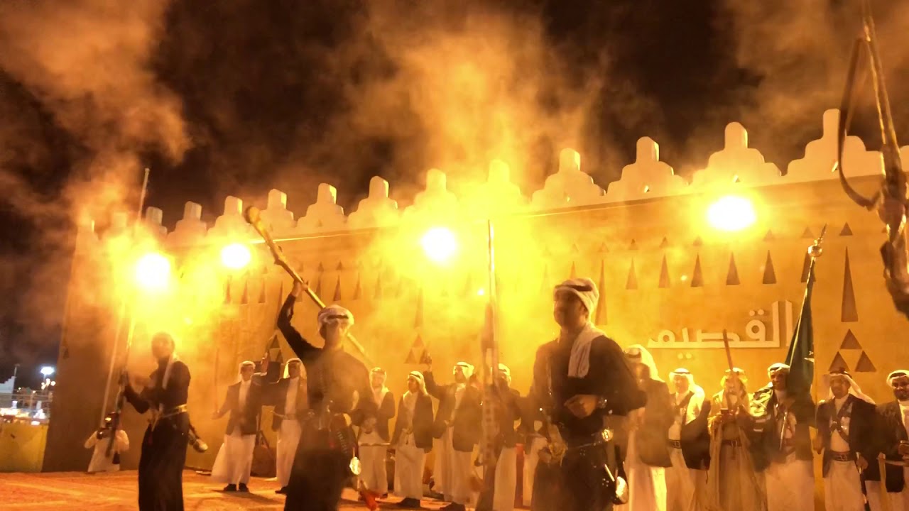 مشاركة فرقة بني يوسف الشعبية بثقيف بجناح القصيم - جنادرية 32