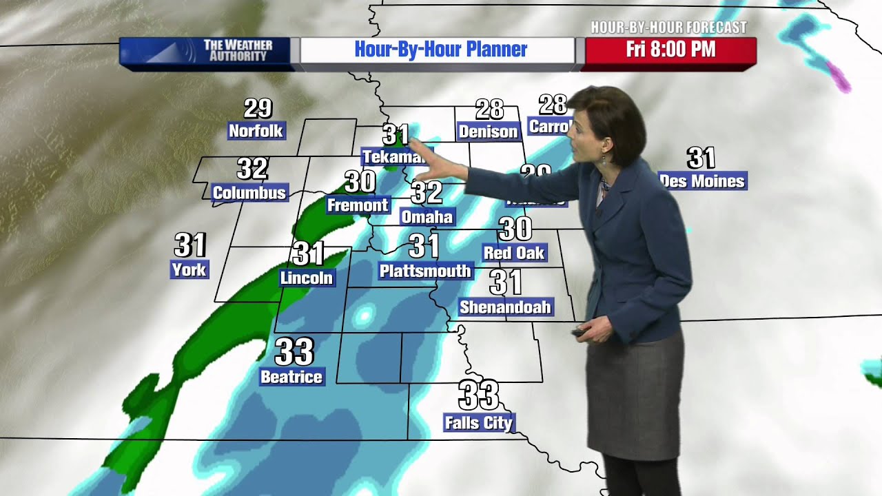 Cheryl Lemke's Hour by Hour Forecast to plan your evening 4pm Update