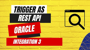 How to expose integration as REST API in Oracle Integration 3, Trigger REST connection OIC 3