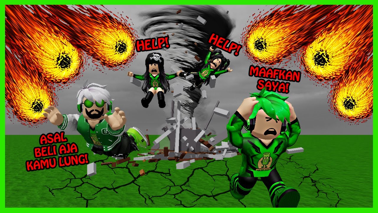 HABISKAN ROBUX! Untuk Mendatangkan Berbagai Bencana Alam Super Dahsyat