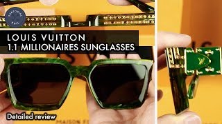 Louis Vuitton Millionaire 1.1 sunglasses Review #louisvuitton  #millionairesunglasses #millionaire 
