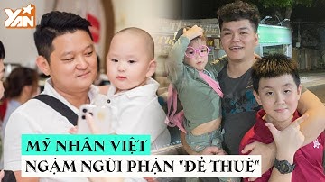 Sao nữ ngậm ngùi phận "ĐẺ THUÊ": Lê Phương 2 bé y đúc 2 bố, bé Hayden giống hệt ba