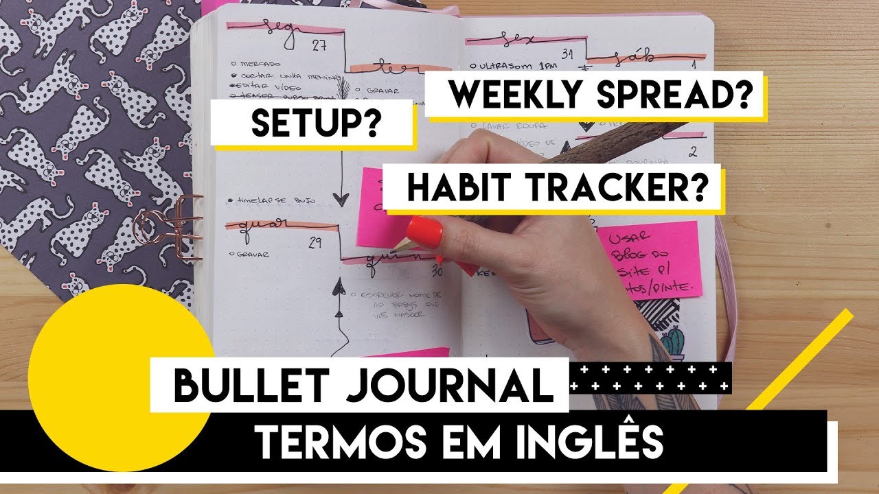 BULLET JOURNAL: Tradução dos Termos | by Aline Albino