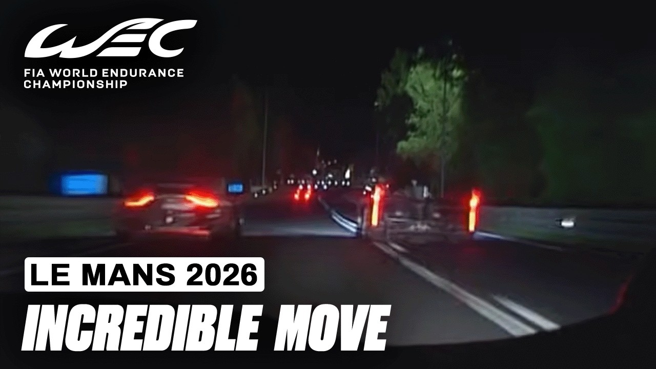 FANTASTIC Move in the Dark! | 24 Hours of Le Mans 2026 | FIA WEC