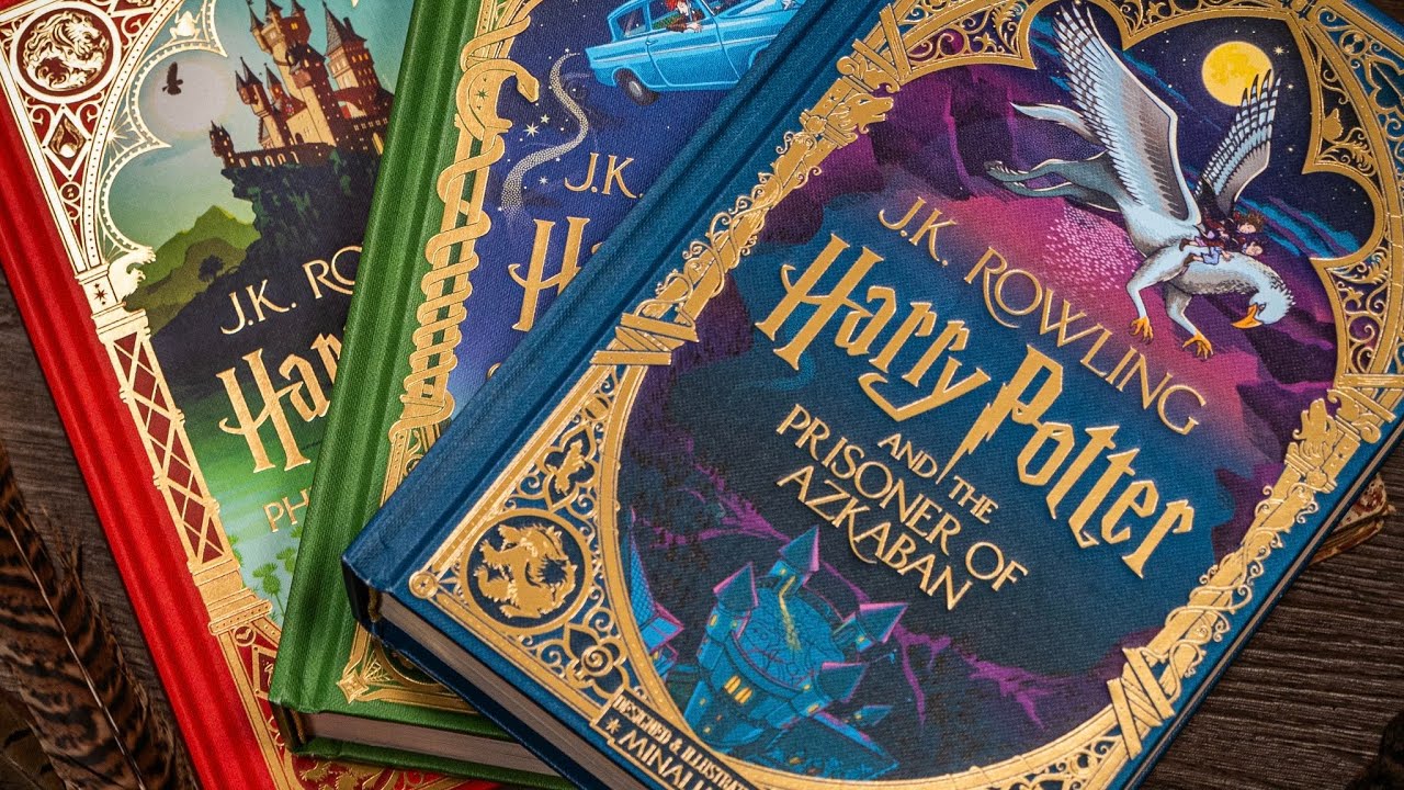 MinaLima Edition all Harry Potter Books 🌼| book review - YouTube