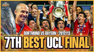 Dortmund vs Bayern in the 2013 UCL Final - The 7th best Champions League Final ever?