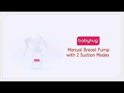 Manual Breast Pump With 2 Suction Modes