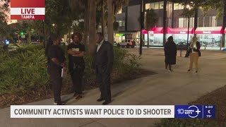 Activists call for Tampa police to identify the shooter who killed a DJ in Ybor City