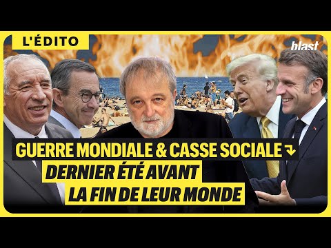 GUERRE MONDIALE ET CASSE SOCIALE DERNIER ÉTÉ AVANT LA FIN DE LEUR MONDE