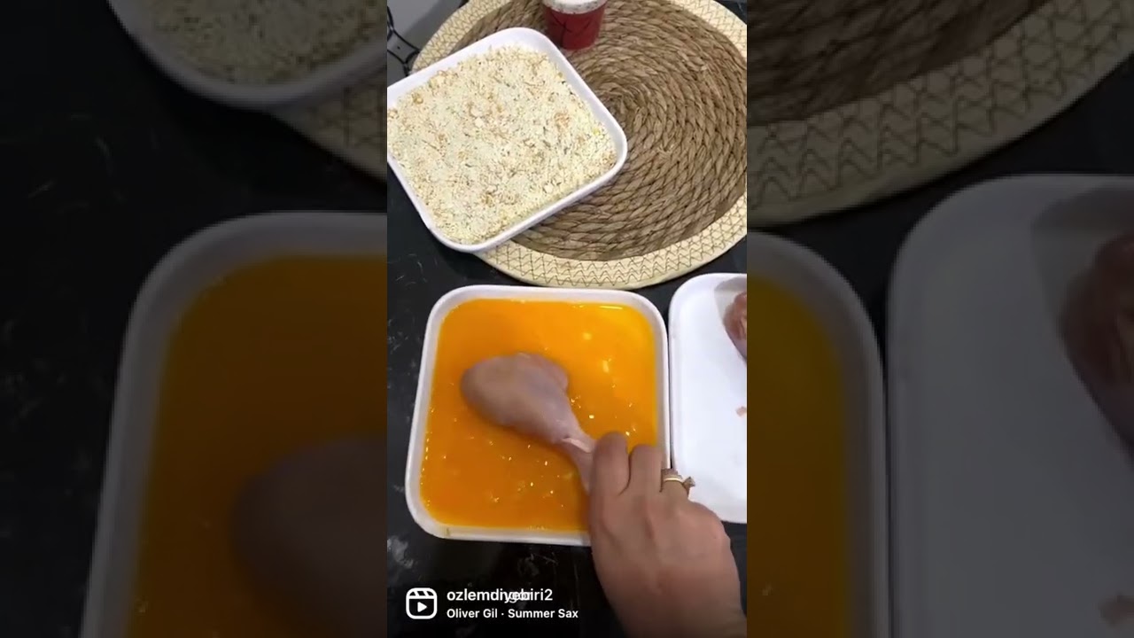 ÇITIR PANE HARCI İLE TAVUK YAPTIM ???????? (basit yemek tarifleri) ÇITIR PANE HARCI İLE TAVUK YAPTIM ???????? (basit yemek tarifleri)