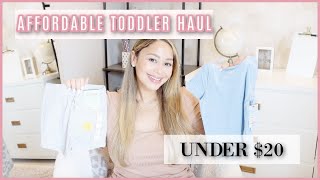 AFFORDABLE TODDLER CLOTHING HAUL | TARGET + H&amp;M | CRISTINA TAVERAS