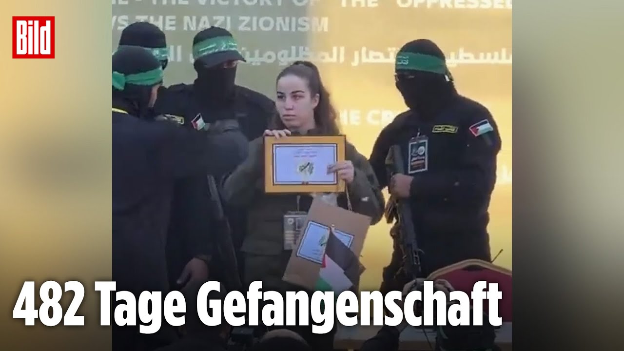 GAZA: Hamas-Geisel Agam Berger wieder frei - YouTube