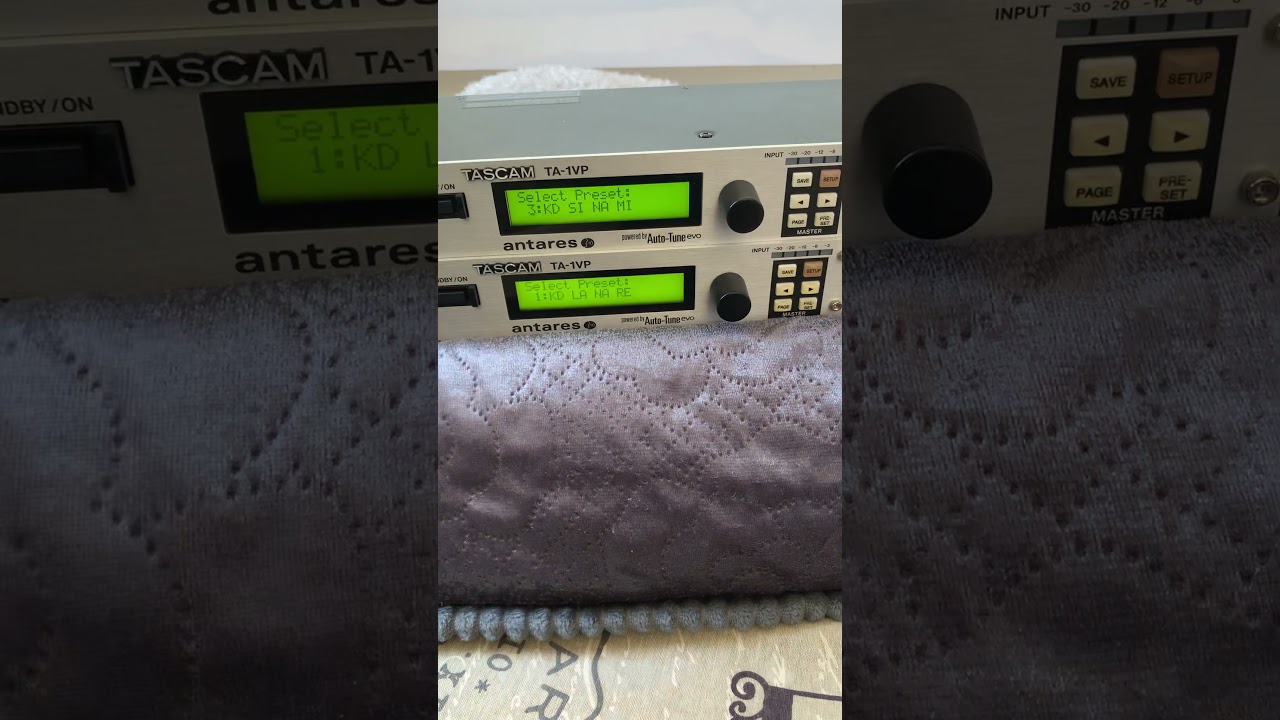 طريقة توصيل Midi من auto tune  tascam TA-1VP المقامات الشرقية بطريقة ساهلة