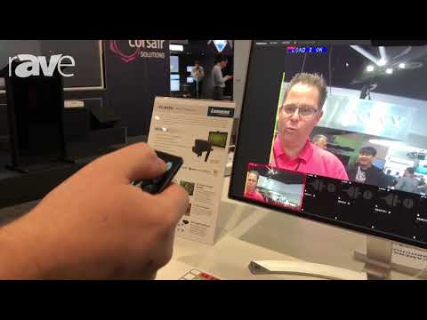 Integrate 2018: Lumens Features the VC-B10U ePTZ USB Camera on the Corsair Solutions Stand