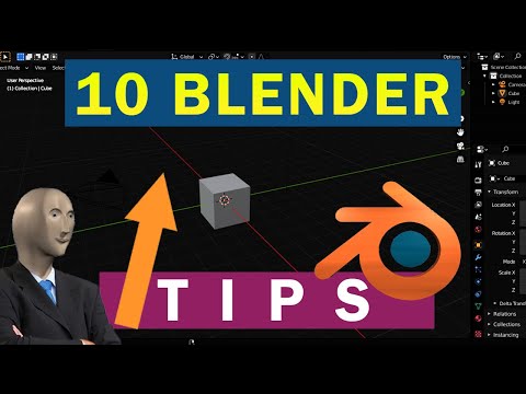 10 Quick Blender 3D Tips For Better Workflow