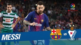 Golazo de messi (4-1) fc barcelona vs sd eibar