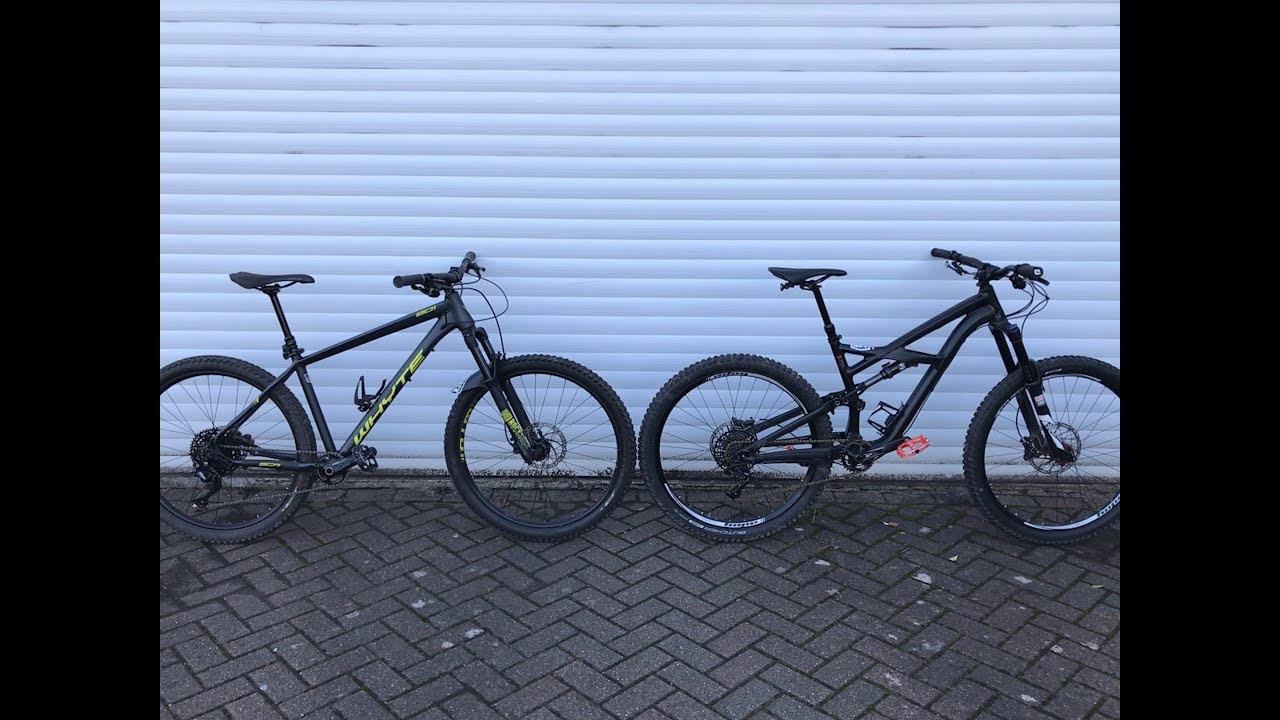 HARDCORE HARDTAIL Vs FULL SUSPENSION Mountain Bike What is faster for