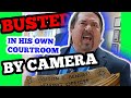 Caught In A Bald Faced Lie By A Camera In His Own Court Room - Dishonorable Gordon Bennett