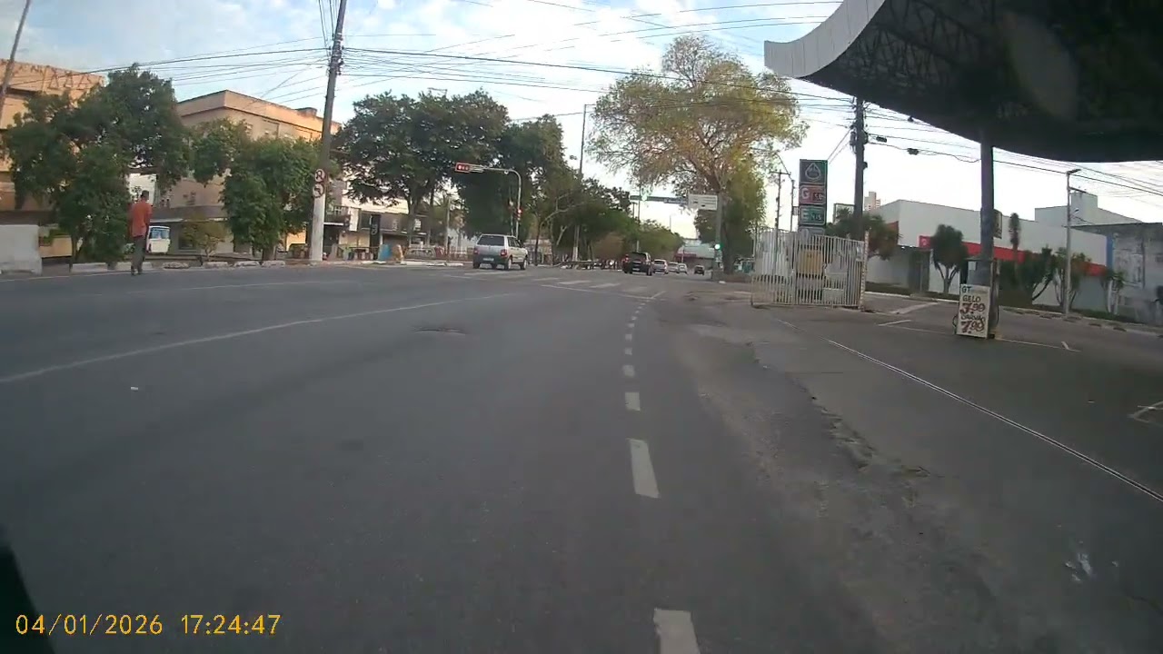 Fazendo um teste da câmera 