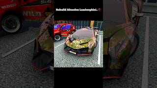 Abondon Veneno Rebuild🥀Car Simulator2 #catmemes #lamborghini #shorts #carsimulator #trollface #yt