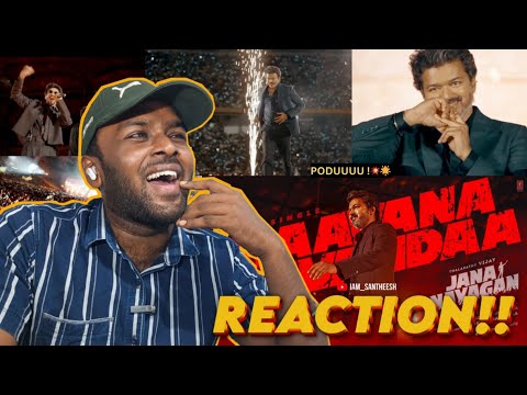 JANANAYAGAN - Raavana Mavan Da Lyric Video | REACTION!! | Thalapathy Vijay