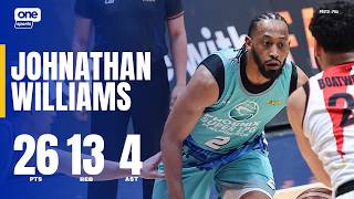 Johnathan Williams 26-13 DOUBLE-DOUBLE 😤 for Phoenix | PBA SEASON 50 COMMISSIONER’S CUP | HIGHLIGHTS