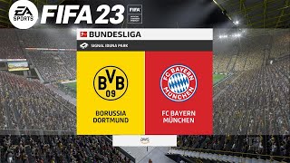 FIFA 23 ᴴᴰ Borussia Dortmund vs FC Bayern München | FIFA 23 Gameplay