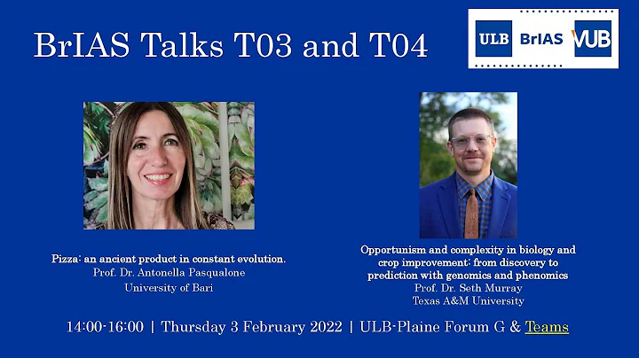 BrIAS Talks T03 Prof. Dr. Antonella Pasqualone & T...