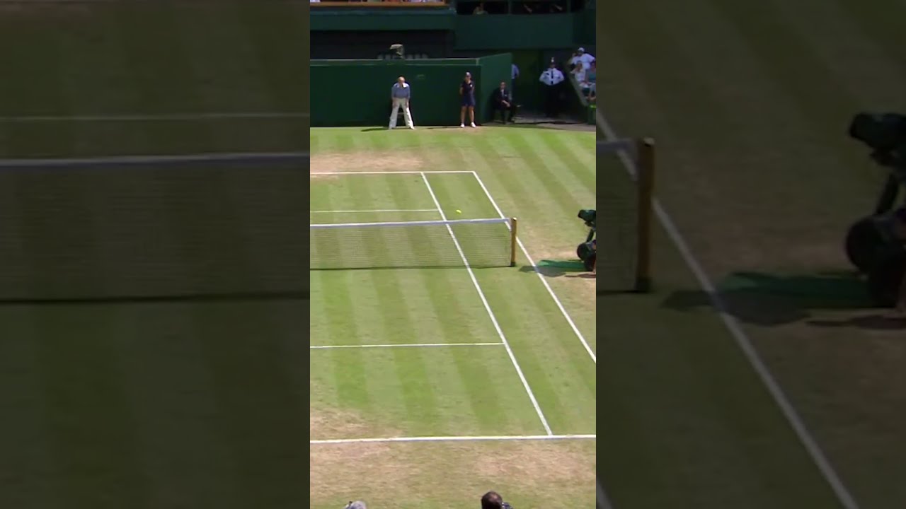 Rafa Nadal Plays One Handed Backhand and Wins Point!