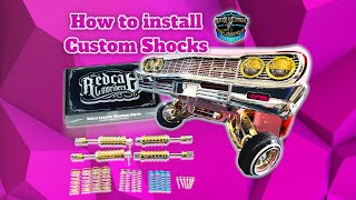 How to install Kustom Rc Lowrider Shocks