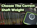 How to Select the Right Weight in Your Golf Shaft to Play Better Golf.