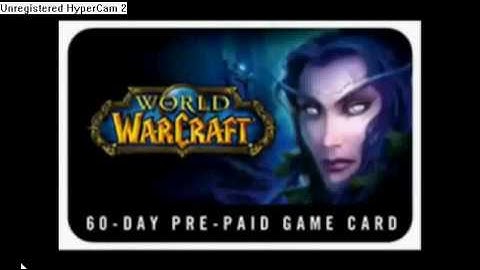 US EU NEW WoW Game Card Generator 3.1.3
