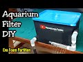 Membuat Box Filter Aquarium, Partisi dari Busa EVA