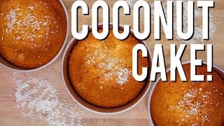 How To Make moist, delicious COCONUT CAKE! Easy bake and simple steps!