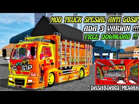 SHARE MOD  TRUCK CANTER SPESIAL ANTI  GOSIP  FREE DOWNLOAD 