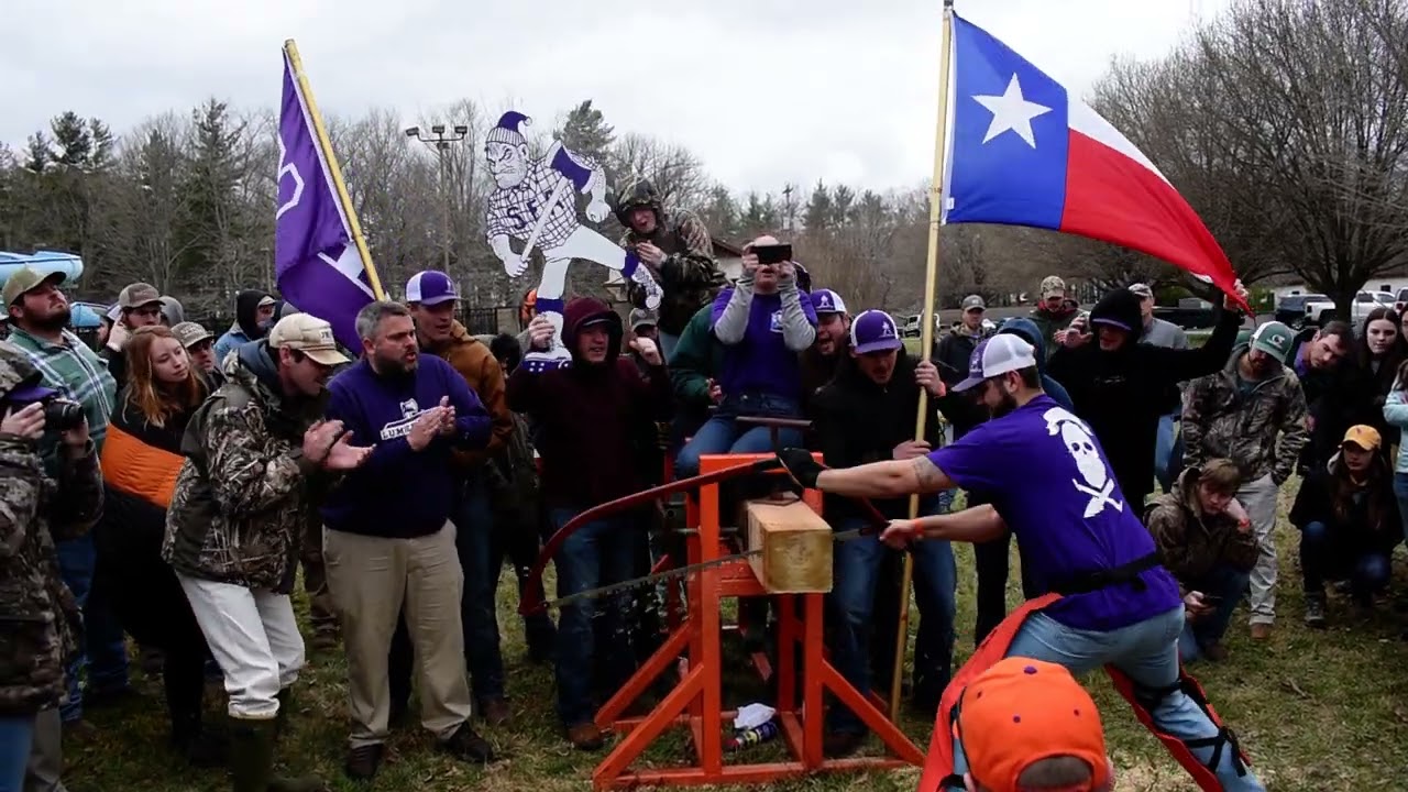 Men’s Bowsawing - 2022 Southern Forestry Conclave