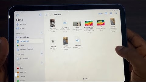 How to Find Downloaded Files on iPad