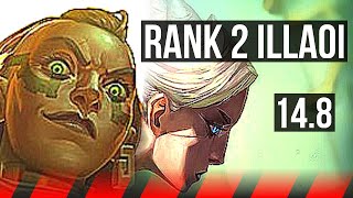 ILLAOI vs CAMILLE (TOP) | Rank 2 Illaoi, 8 solo kills, 11/1/2, Legendary | TR Challenger | 14.8