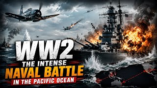 WW2: The Intense Naval Battle in the Pacific Ocean ⚔️🌊