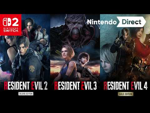 Drei Resident Evil-Remakes erheben sich auf Nintendo Switch 2!