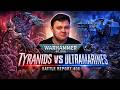THIS WAS HARD Tyranids Vs Ultramarines Warhammer 40K 
