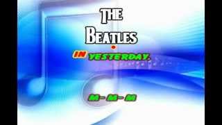 The Beatles - Yesterday KARAOKE